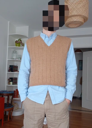 Sweat col V vintage, marque: Vintage Dressing, état: Très bon état, taille: S, 5,90 €, 6,90 € Protection acheteurs incluse