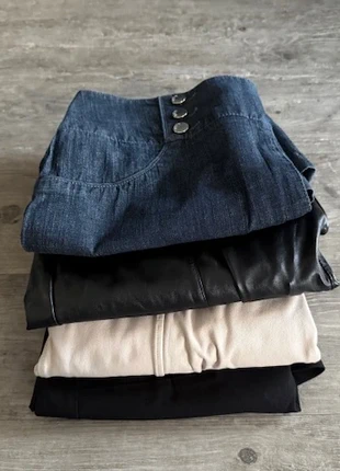 Size 14 Bundle – New Look Trousers, PLT Trousers, Wallis Denim Skirt, Julien Macdonald Skirt, brand: New Look, condition: Very good, size: M / UK 12-14, £8.00, £9.10 includes Buyer Protection