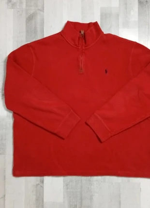 Pull 1/4 zip halfs zip Ralph Lauren taille XXL homme rouge, marque: Ralph Lauren, état: Très bon état, taille: XXL, 40,00 €, 42,70 € Protection acheteurs (Pro) incluse