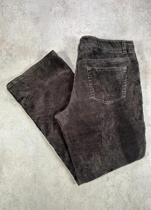 Jeans En Velours Côtelé / Corduroy ann taylor gris anthracite denim stretch; taille 10P, marca: Vintage Dressing, estado: Muy bueno, tamaño: XL / 42 / 14, 10,00 €, 11,20 € Protección al comprador Pro incluida