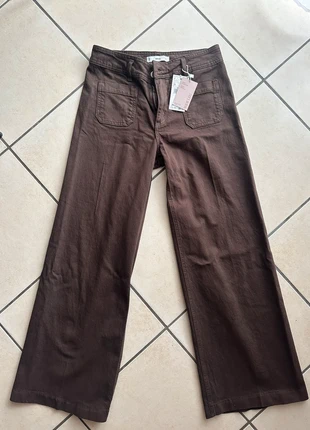 Je à taille haute wideleg marron mango 38, marke: Mango, zustand: Neu, mit Etikett, größe: M / 38 / 10, 24,00 €, 25,90 € inklusive Vinted-Käuferschutz