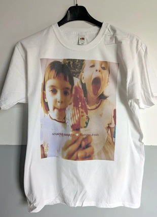 T-shirt bianca | Siamese Dream | Smashing Pumpkins, zustand: Sehr gut, größe: L, 13,00 €, 14,35 € beinhaltet Vinted-Käuferschutz Pro