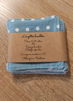 5 lingettes lavables, brand: Fait Main, condition: New with tags, €5.00, €5.95 includes Buyer Protection