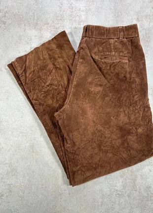 Pantalon En Velours Côtelé / Corduroy briggs new york marron ample coton stretch taille 10, marke: Vintage Dressing, zustand: Sehr gut, größe: L / 40 / 12, 11,00 €, 12,25 € beinhaltet Vinted-Käuferschutz Pro