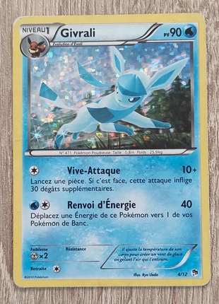 Carte pokémon Givrali McDonald's Holo 4/12, marke: Pokémon, zustand: Gut, 3,00 €, 3,85 € inklusive Vinted-Käuferschutz