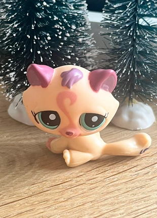 LPS #1919 Kitty Cat Mauve/Purple, merk: Littlest Pet Shop, staat: Heel goed, maat: Universeel, € 8,50, € 9,63 inclusief Kopersbescherming