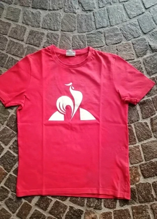 Maglietta a maniche corte, Le coq sportif, rossa, brand: Le Coq Sportif, condizioni: Ottime, taglia: 14 anni / 164 cm, €2.00, €2.80 include la Protezione acquisti