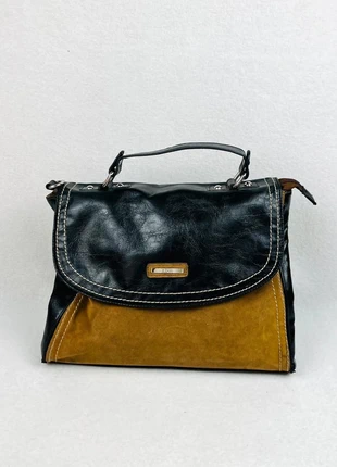 Sac À Main Noir Et Marron Effet Cuir Doublure Léopard Vintage Y2K, brand: Vintage Dressing, condition: Very good, €24.90, €26.85 includes Buyer Protection Pro
