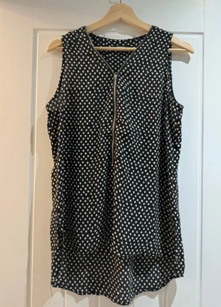 Black and white polka dot smart casual woman’s top - size medium, brand: Premise Studio, condition: Very good, size: M / UK 12-14, £2.00, £2.80 includes Buyer Protection