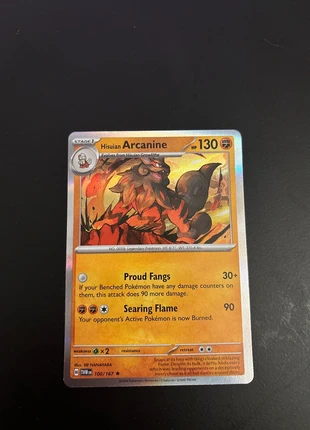 Hisuian arcenine holo 100/167, merk: Pokémon, staat: Als nieuw, € 1,00, € 1,75 inclusief Kopersbescherming