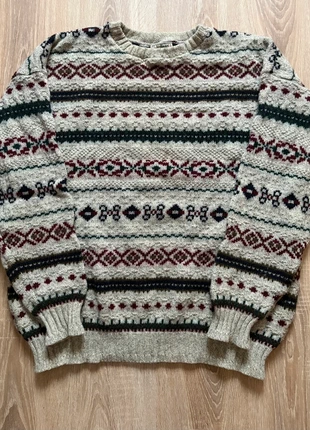 Pull Vintage L.L.Bean en laine à motif Fair Isle géométrique style nordique taille XL Très bon état, marque: L.L. Bean, état: Très bon état, taille: XL, 50,00 €, 53,20 € Protection acheteurs incluse