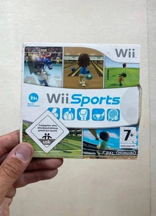 📀 Nintendo Wii – Wii Sports – Jeu Original avec Boîte Carton – État correct, staat: Heel goed, € 7,00, € 8,05 inclusief Kopersbescherming