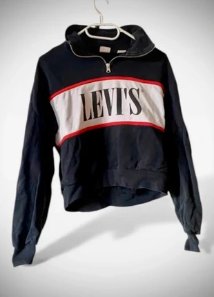 Sweat Levi’s femme noir - Vintage - Taille S, marque: Levi's, état: Très bon état, taille: S / 36 / 8, 5,75 €, 6,74 € Protection acheteurs incluse