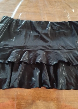 Mini jupe avec frange, marca: Mini, estado: Muito bom, tamanho: M / 38 / 10, €4.00, €4.90 inclui Proteção do Comprador