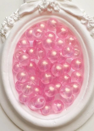 Matériaux DIY G perles en verre 8 mm, 50 pièces, état: Neuf sans étiquette, 1,00 €, 1,75 € Protection acheteurs (Pro) incluse