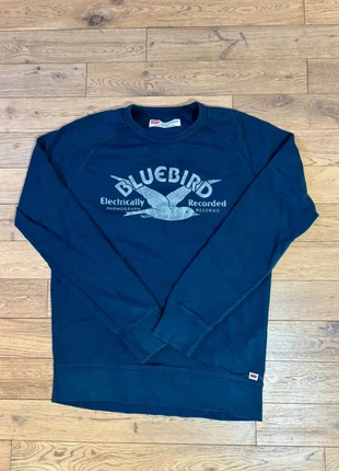 Pull Levi’s bluebird taille M bleu marine, marque: Levi's, état: Très bon état, taille: M, 7,00 €, 8,05 € Protection acheteurs incluse