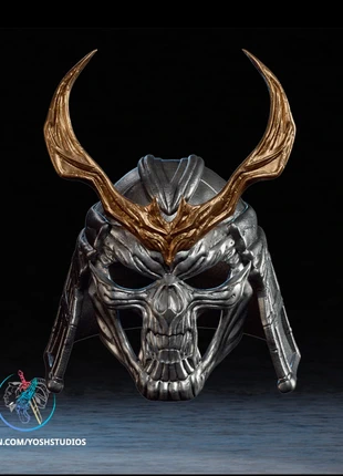 Shao Khan Helmet - Mortal Kombat - Cosplay, marca: Mortal Kombat, estado: Novo sem etiquetas, tamanho: Tamanho único, €140.00, €147.70 inclui Proteção do Comprador