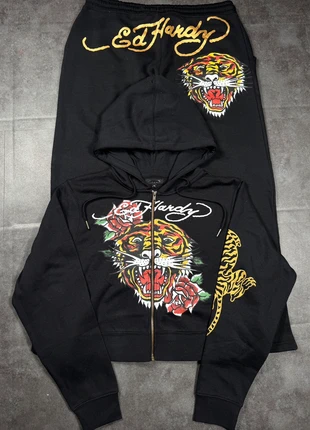 Ensemble Ed Hardy Noir | Taille XL, brand: Ed Hardy, condition: Very good, size: XL / 42 / 14, €55.99, €59.49 includes Buyer Protection