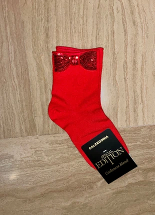 Christmas cashmere socks, brand: Calzedonia, condizioni: Nuovo con cartellino, taglia: Taglia unica, €1.80, €2.59 include la Protezione acquisti