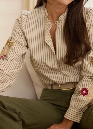 Chemise coton brodée, brand: Boutique indépendante, condition: New with tags, size: L / 40 / 12, €34.00, €36.40 includes Buyer Protection Pro