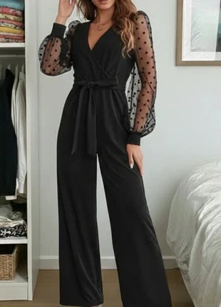 Combinaison noire chic - femme taille S, marke: Ravelle Charm, zustand: Sehr gut, größe: S / 36 / 8, 34,90 €, 37,35 € inklusive Vinted-Käuferschutz