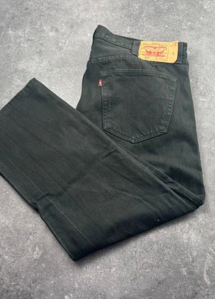 Jeans Levi's 501 W38 L34 Noir Dark Gray Vintage Straight Leg Button Fly Homm, marque: Levi's, état: Très bon état, taille: W38 | FR 48, 34,00 €, 36,40 € Protection acheteurs incluse