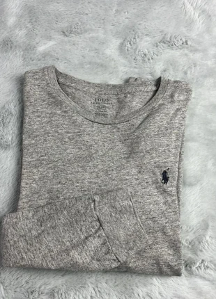 T-shirt manche longue Ralph Lauren gris taille s logo broder, marque: Ralph Lauren, état: Très bon état, taille: S, 12,00 €, 13,30 € Protection acheteurs incluse