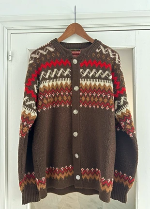 Cárdigan Aran Crafts Ireland Lana Merino 100%, marca: Aran Crafts, estado: Muito bom, tamanho: XL, €30.00, €32.20 inclui Proteção do Comprador