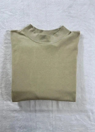 Pull sweat col roulé uni White Stag - Taille L Homme - Vert clair, brand: White Stag, condition: Good, size: L, €4.00, €4.90 includes Buyer Protection