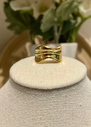 Bague Gaïa ajustable en acier inoxydable, marque: Tendance, état: Très bon état, taille: Ajustable, 8,90 €, 10,05 € Protection acheteurs (Pro) incluse