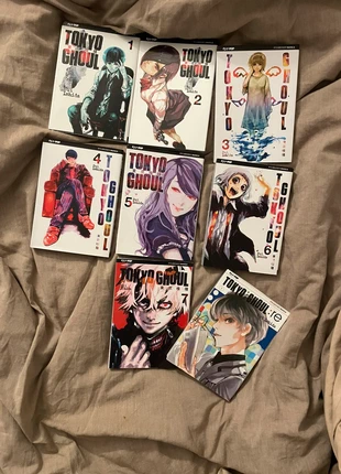 Tokyo Ghoul 1-7 + Tokyo ghoul re (1), état: Très bon état, 25,00 €, 26,95 € Protection acheteurs incluse