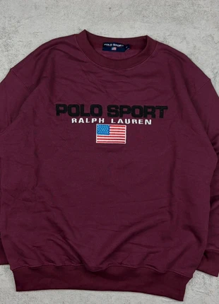 Vintage Polo Ralph Lauren Crewneck - Burdeos Edition, brand: Polo Sport Ralph Lauren, condizioni: Ottime, taglia: M, €44.95, €47.90 include la Protezione acquisti