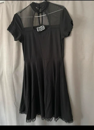 Killstar jurk met mesh, merk: Killstar, staat: Nieuw zonder prijskaartje, maat: L / 40 / 12, € 30,00, € 32,20 inclusief Kopersbescherming