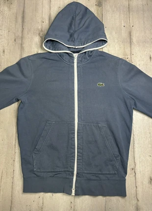 Sweat a capuche full zip Lacoste bleu clair Taille S Homme, brand: Lacoste, condition: Very good, size: S, €25.00, €26.95 includes Buyer Protection
