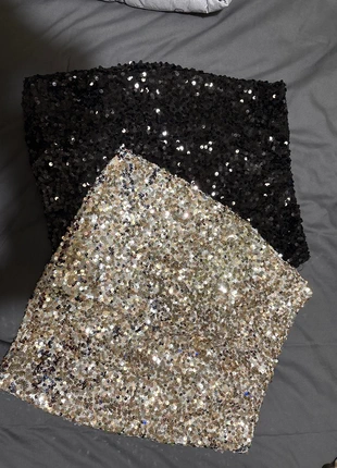 Gonne con paillettes, staat: Nieuw zonder prijskaartje, maat: Universele maat, € 10,00, € 11,20 inclusief Kopersbescherming