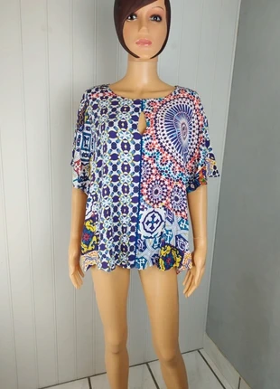 Blouse multicolore Desigual neuve taille M, brand: Desigual, condition: New with tags, size: M / 38 / 10, €29.00, €31.15 includes Buyer Protection Pro