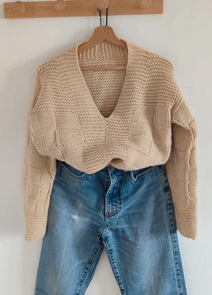 Pull d'hiver 38 en laine fait à la main, marke: Vintage Dressing, zustand: Sehr gut, größe: M / 38 / 10, 10,00 €, 11,20 € inklusive Vinted-Käuferschutz