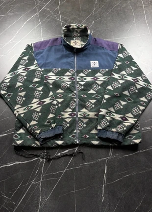 Veste Polaire Gilet Zip Hoodie Sweat Hiver Rare Crazy Color 70s 80s 90s Old School USA Vintage, merk: Vintage Dressing, staat: Goed, maat: XL, € 20,00, € 21,70 inclusief Kopersbescherming Pro