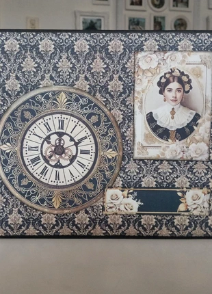 Scrapbook om foto's en herinneringen in te bewaren, merk: home made, staat: Heel goed, € 12,50, € 13,83 inclusief Kopersbescherming