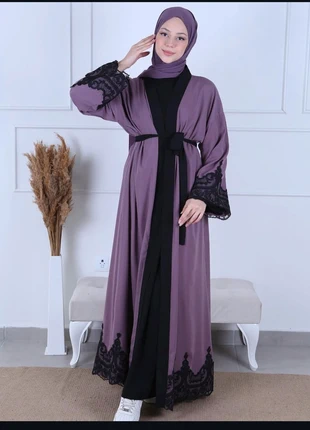 Kimono brodé violet soie de medine, marque: Unique, état: Neuf avec étiquette, taille: Taille unique, 6,00 €, 7,00 € Protection acheteurs incluse