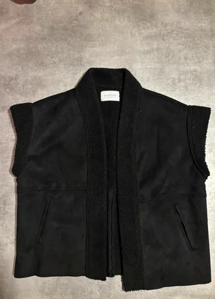 Veste sans manches fourrure promod noir - taille M, brand: Promod, condition: Very good, size: M / 38 / 10, €20.00, €21.70 includes Buyer Protection