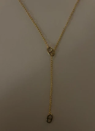 collier Y double maille marine, marque: Fait Main, état: Neuf avec étiquette, 9,00 €, 10,15 € Protection acheteurs (Pro) incluse