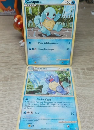 Lot carapuce carabaffe hgss, marque: Pokémon, état: Bon état, 3,00 €, 3,85 € Protection acheteurs incluse