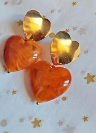 Boucles d'oreilles Fyr abricot Neuves POM.bijoux, marque: POM.bijoux, état: Très bon état, 20,00 €, 21,70 € Protection acheteurs (Pro) incluse