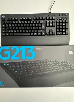 Logitech G213 Prodigy clavier gamer filaire qwertz (Deutsch), marque: Logitech, état: Très bon état, 20,00 €, 21,70 € Protection acheteurs (Pro) incluse
