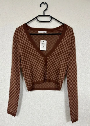 Cardigan Terranova motif damier – Taille S – Neuf avec étiquette, brand: Terranova, condizioni: Nuovo con cartellino, taglia: S / IT 40 / EU 36, €9.00, €10.15 include la Protezione acquisti Pro