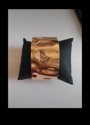 Bijoux bracelet manchette inoxydable doré ajustable neuf, condition: New without tags, €4.50, €5.43 includes Buyer Protection