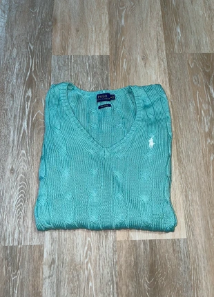 Pull à col en V Ralph Lauren femme bleu taille M, brand: Ralph Lauren, condition: Very good, size: M / 38 / 10, €29.90, €32.10 includes Buyer Protection