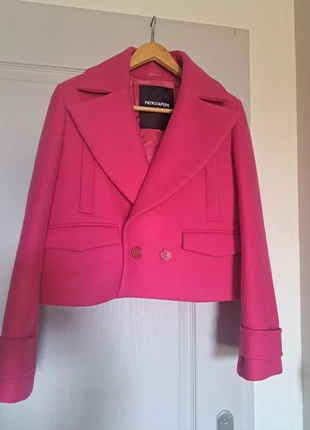 💗 Caban court en laine fuchsia – Patrizia Pepe – Taille 34 – Neuf, marque: Patrizia Pepe, état: Neuf sans étiquette, taille: XS / 34 / 6, 180,00 €, 189,70 € Protection acheteurs incluse