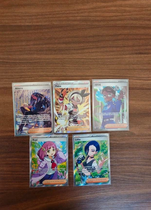 Lotto carte pokemon trainer full art, merk: Pokémon, staat: Nieuw met prijskaartje, € 15,00, € 16,45 inclusief Kopersbescherming